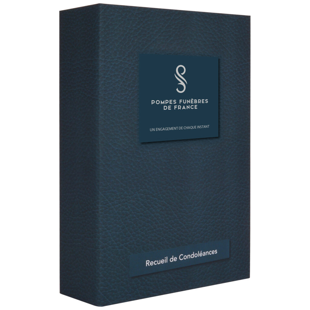 Coffret "Recueil de Condoléances"