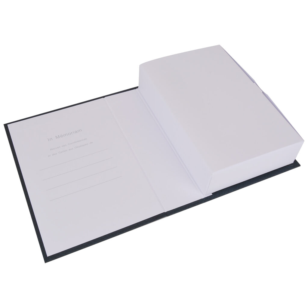 Coffret "Recueil de Condoléances"