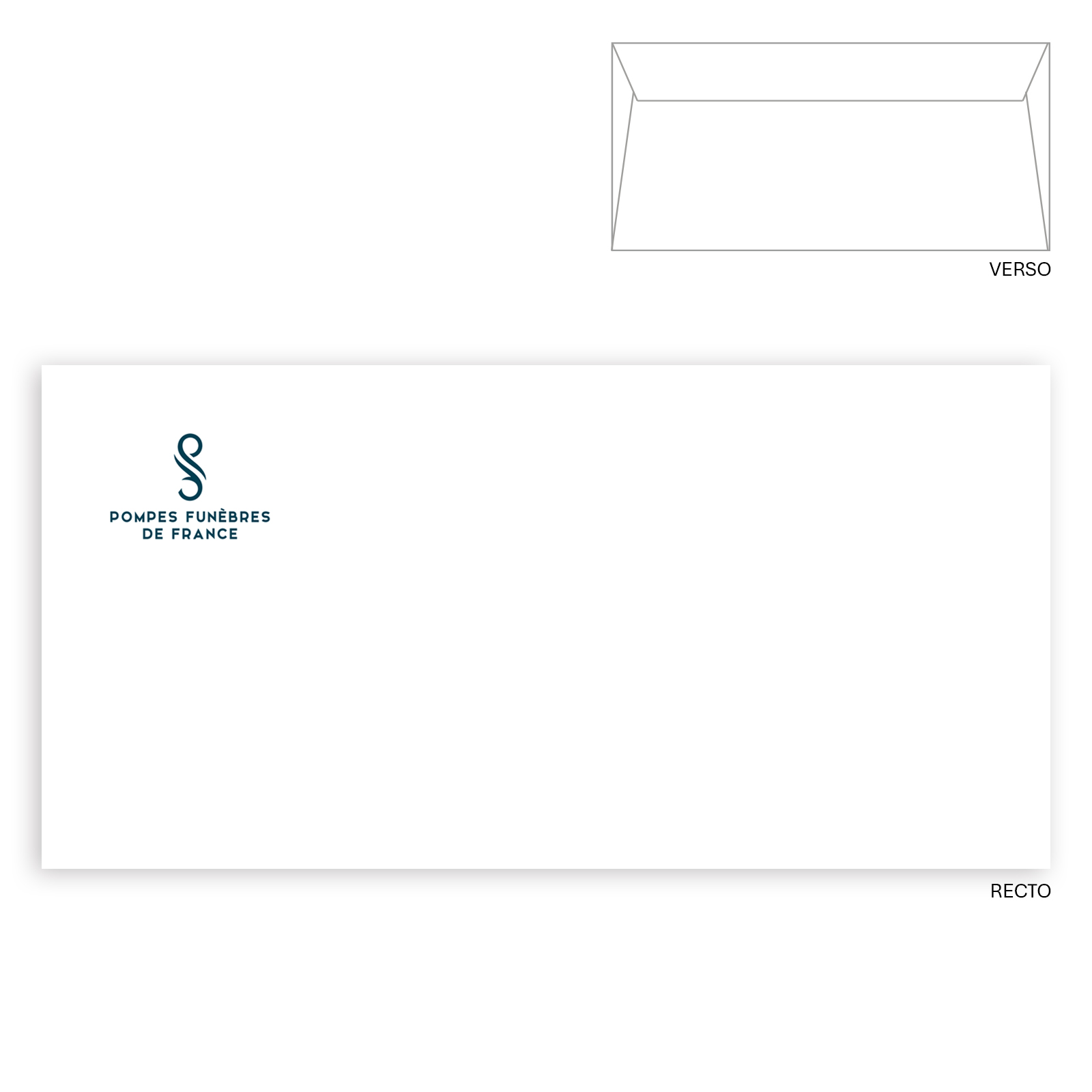 Enveloppe sans fenêtre