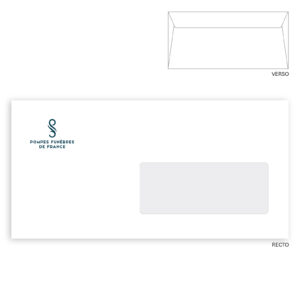 Enveloppe avec fenêtre