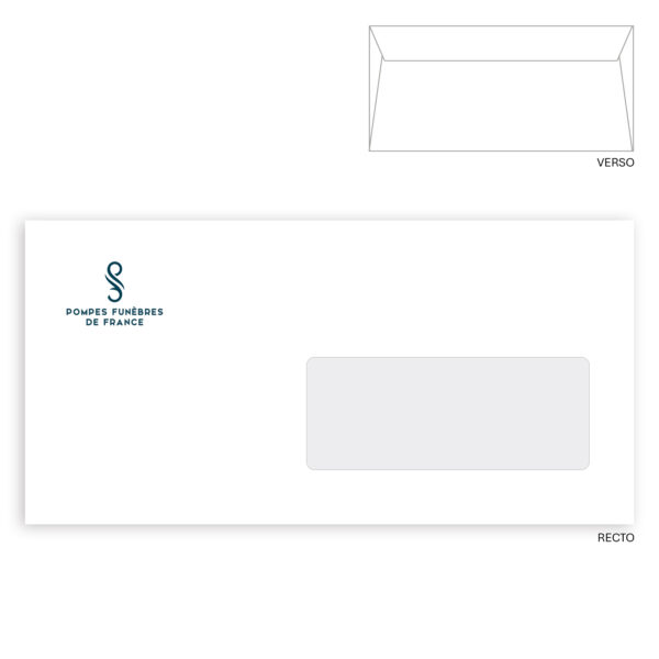 Enveloppe avec fenêtre