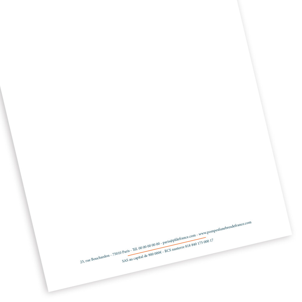 Papier en-tête A4